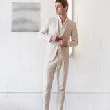 CALÇAS DE FATO DE LINHO