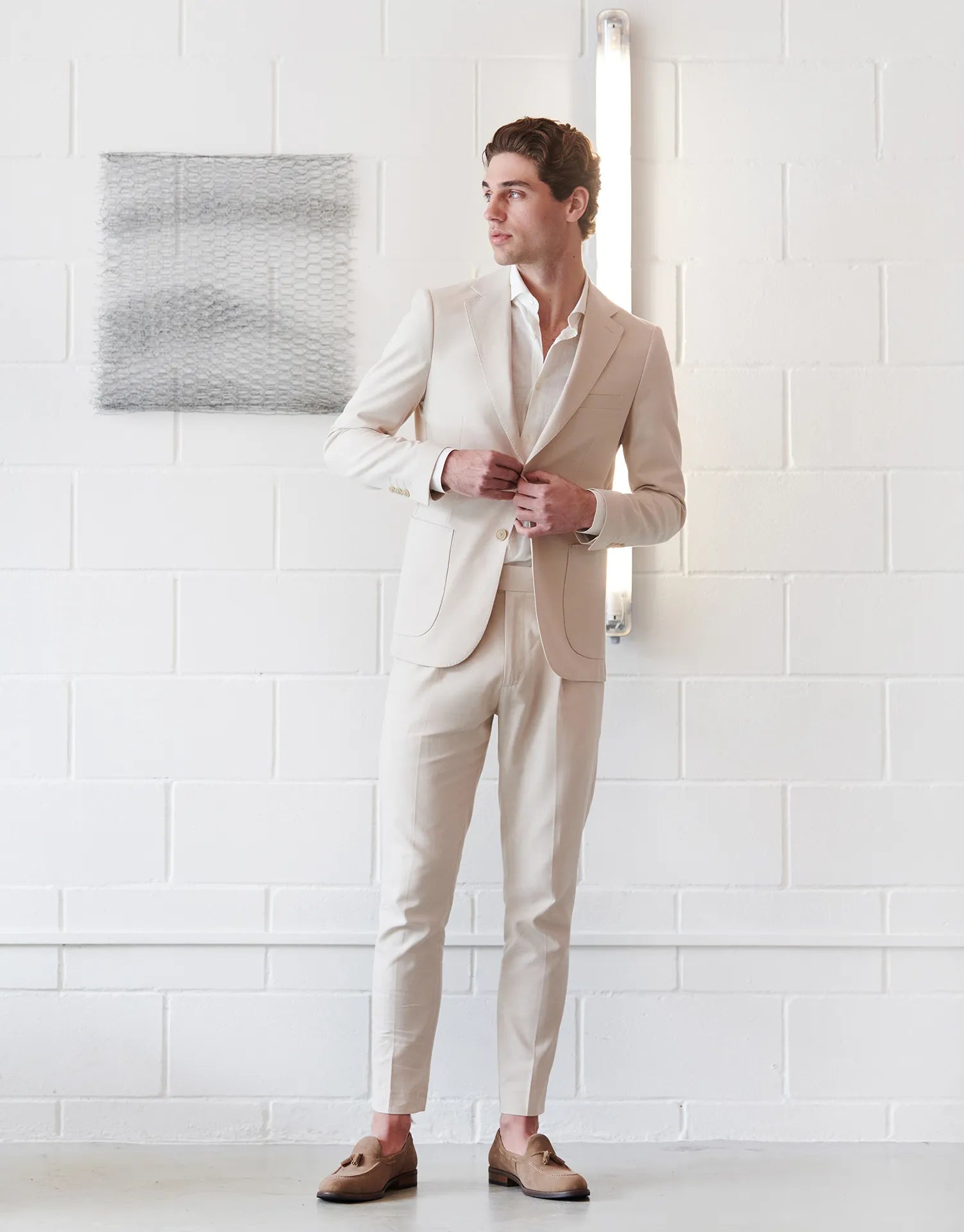 PANTALON TRAJE LINO