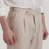 CALÇAS DE FATO DE LINHO