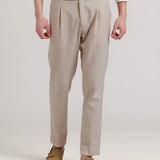 CALÇAS DE FATO DE LINHO