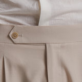 CALÇAS DE FATO DE LINHO