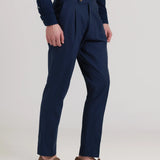 CALÇAS DE FATO DE LINHO