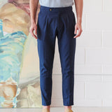 CALÇAS DE FATO DE LINHO