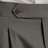 CALÇAS DE FATO DE LINHO