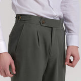 CALÇAS DE FATO DE LINHO