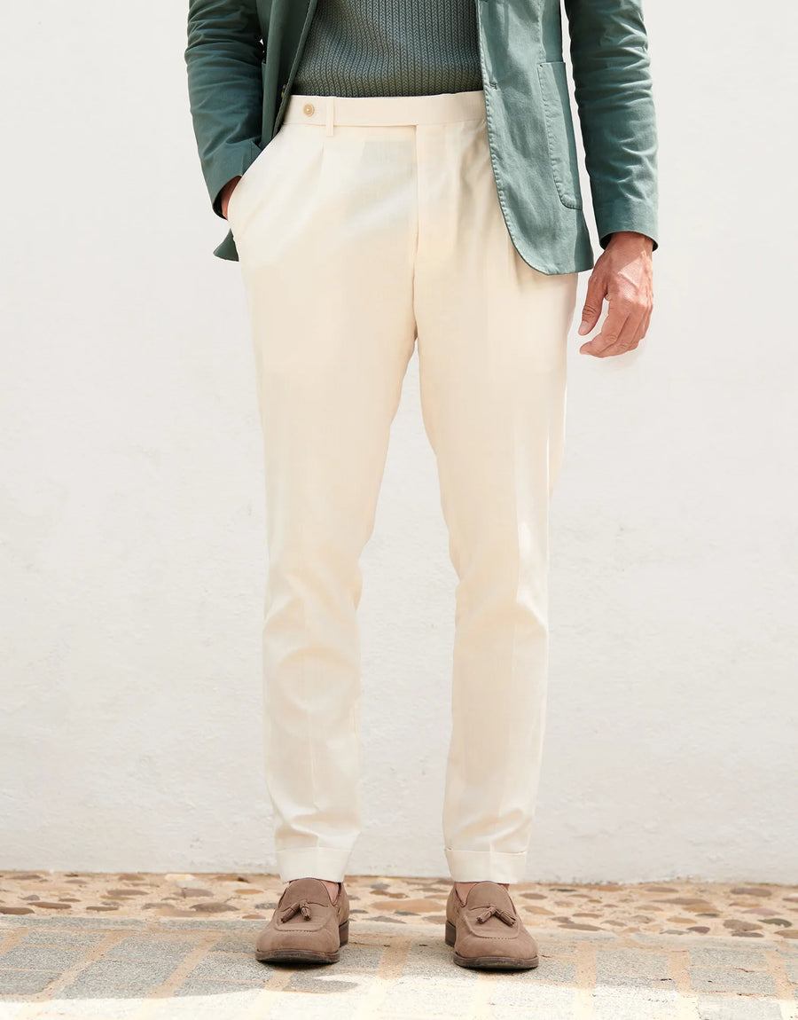PANTALON BEIGE - BEIGE