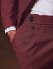 LINEN SUIT PANTS