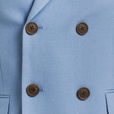 AMERICANA TRAJE CRUZADO MEZCLILLA