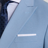 AMERICANA TRAJE CRUZADO MEZCLILLA