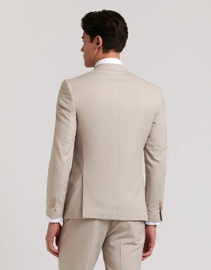 AMERICAN DOUBLE-BREASTED DENIM SUIT