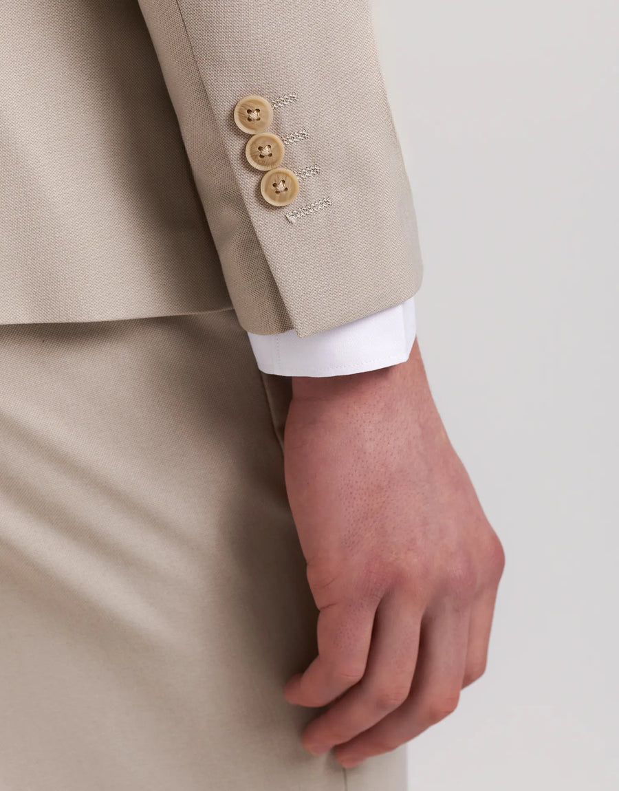 AMERICAN DOUBLE-BREASTED DENIM SUIT