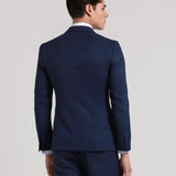 AMERICANA TRAJE CRUZADO MEZCLILLA