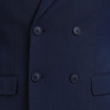 AMERICANA TRAJE CRUZADO MEZCLILLA