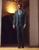 AMERICAN SUIT WITH FITTED LAPEL POINT