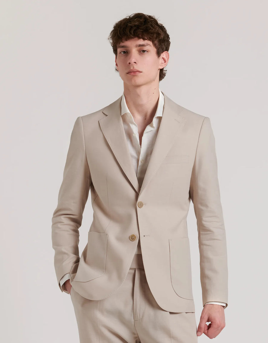 AMERICANA TRAJE LINO