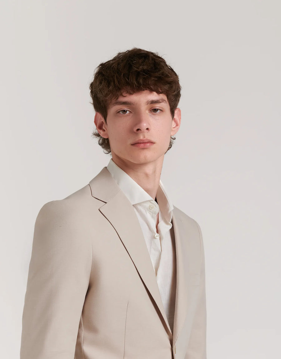 AMERICANA TRAJE LINO