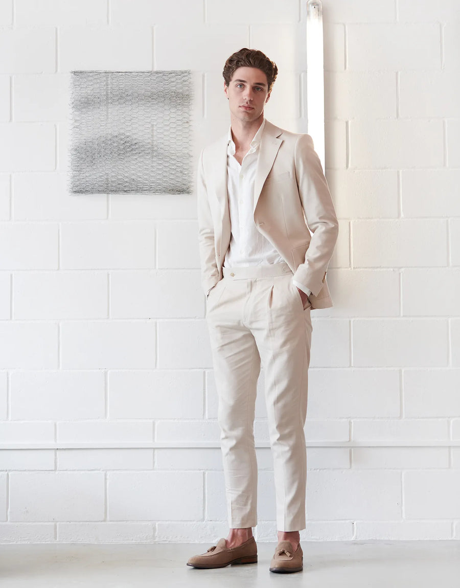 AMERICANA TRAJE LINO