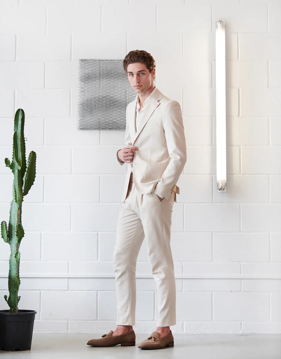 AMERICANA TRAJE LINO