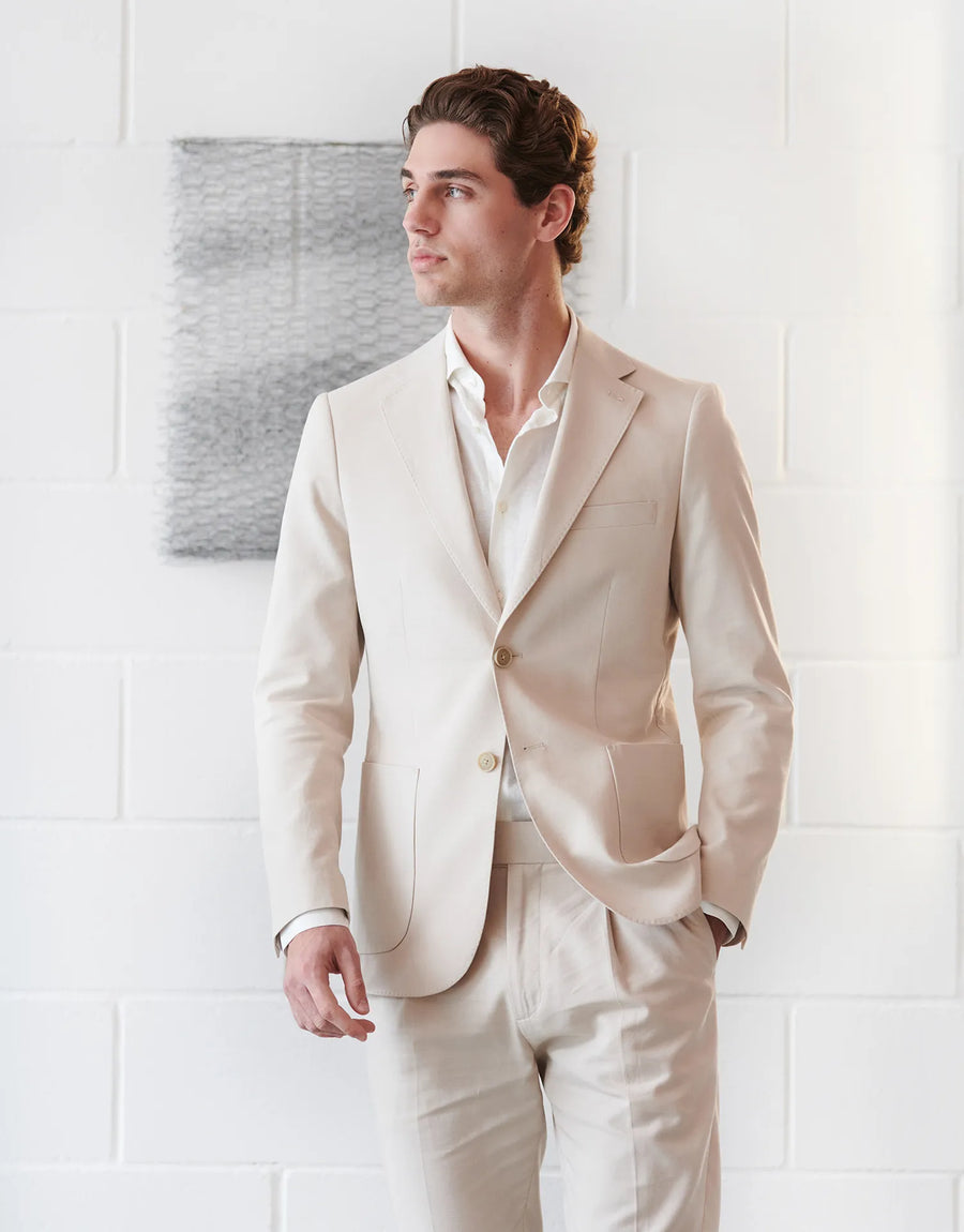 AMERICANA TRAJE LINO