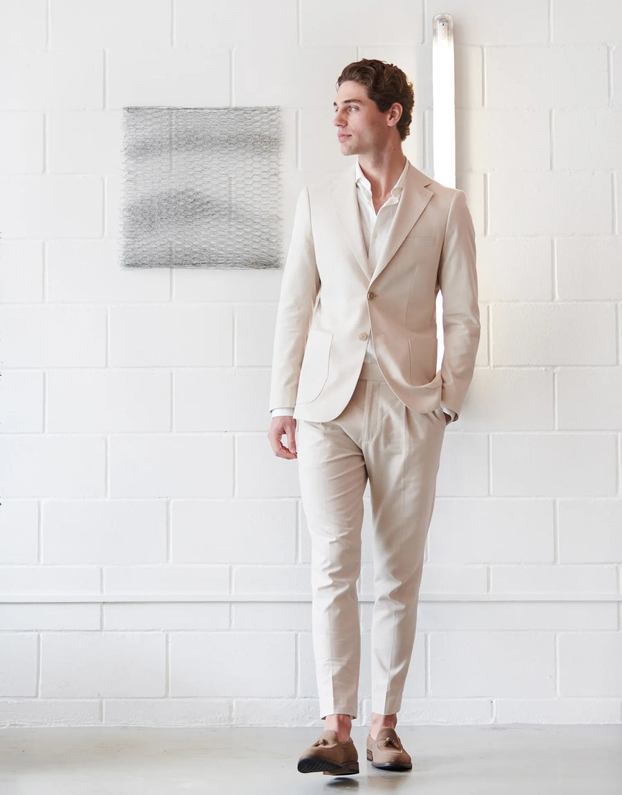 AMERICANA TRAJE LINO