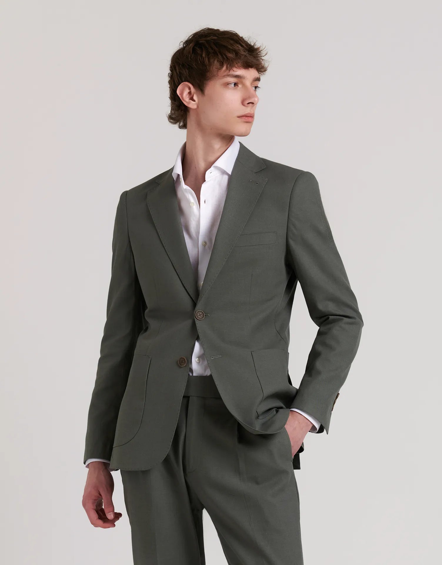 AMERICANA TRAJE LINO