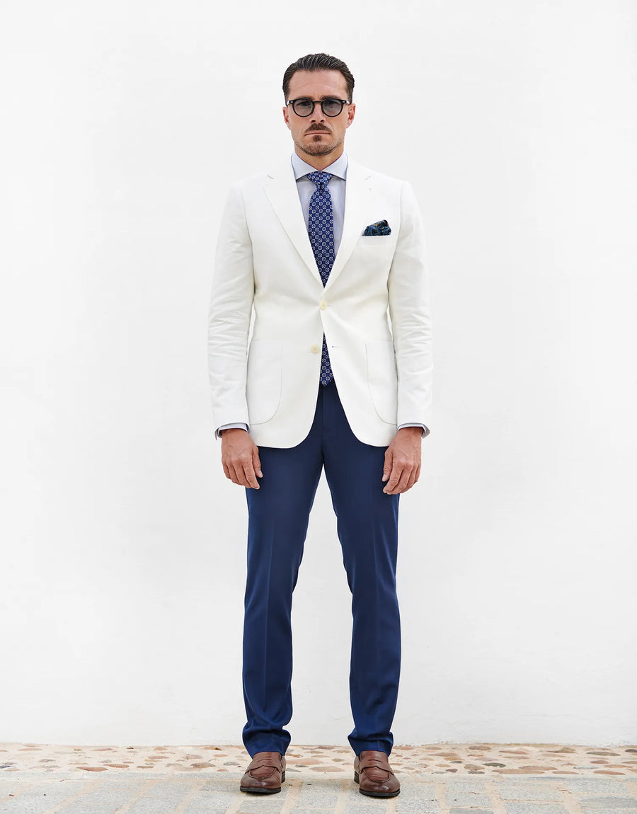AMERICANA TRAJE ALGODÓN - LINO