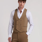 DOUBLE-BREASTED SUIT VEST