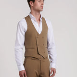 DOUBLE-BREASTED SUIT VEST