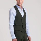 DOUBLE-BREASTED SUIT VEST