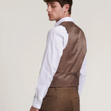 DENIM DOUBLE-SLEEVED SUIT VEST