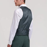 DENIM DOUBLE-SLEEVED SUIT VEST