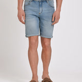 PLAIN DENIM BERMUDA