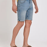 PLAIN DENIM BERMUDA