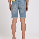 PLAIN DENIM BERMUDA