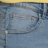 PLAIN DENIM BERMUDA
