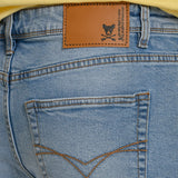 PLAIN DENIM BERMUDA