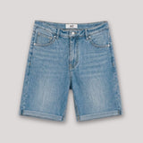 PLAIN DENIM BERMUDA