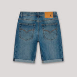 PLAIN DENIM BERMUDA