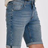 PLAIN DENIM BERMUDA