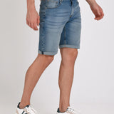 PLAIN DENIM BERMUDA