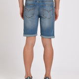 PLAIN DENIM BERMUDA