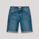 PLAIN DENIM BERMUDA