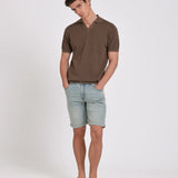 PLAIN DENIM BERMUDA