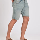PLAIN DENIM BERMUDA