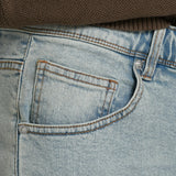 PLAIN DENIM BERMUDA