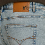 PLAIN DENIM BERMUDA