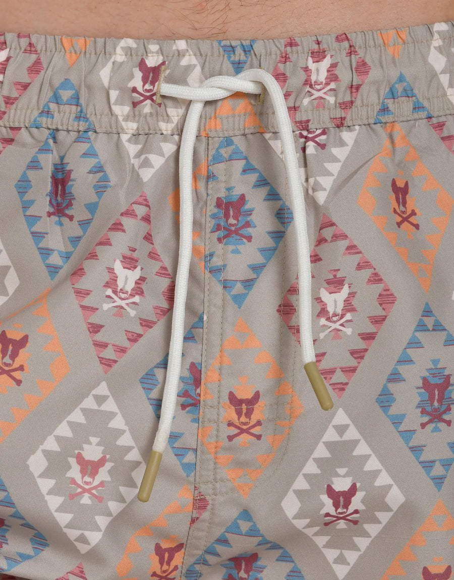 BAÑADOR ESTAMPADO AZTECA