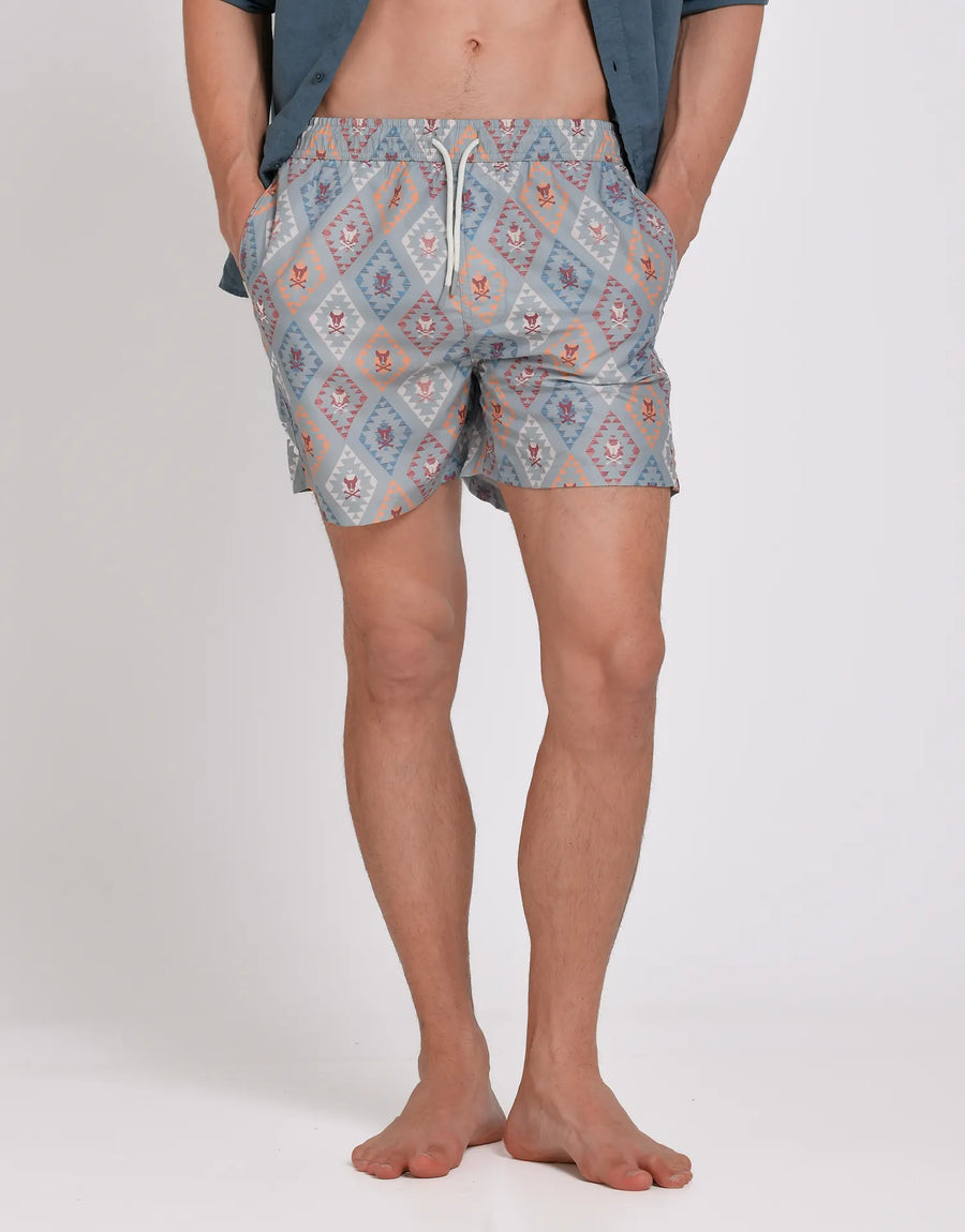 BAÑADOR ESTAMPADO AZTECA