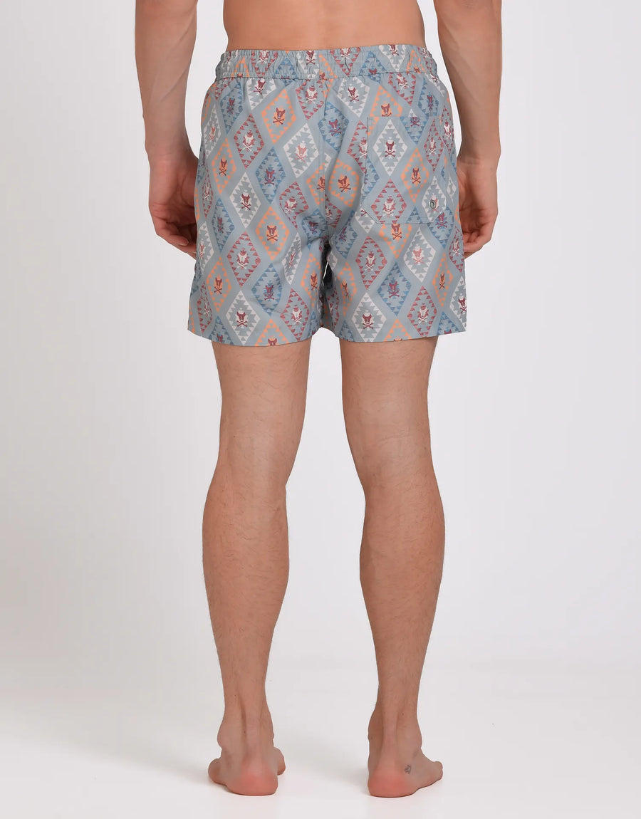 BAÑADOR ESTAMPADO AZTECA