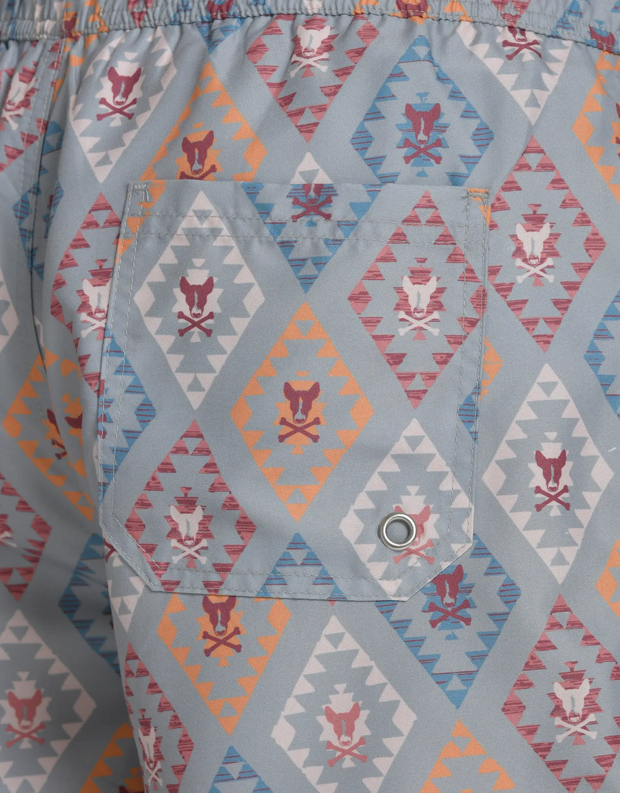 BAÑADOR ESTAMPADO AZTECA